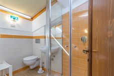 客房浴室 Casa Azzurra 50mt From The Beach