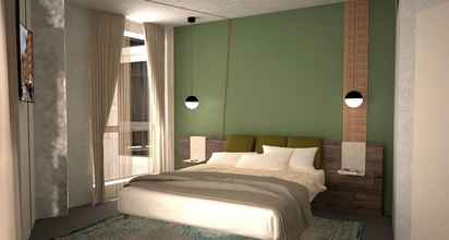 Phòng ngủ 4 Carrick Hotel Camogli