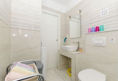 In-room Bathroom 7 Lucija - Apartment With Pool - A1