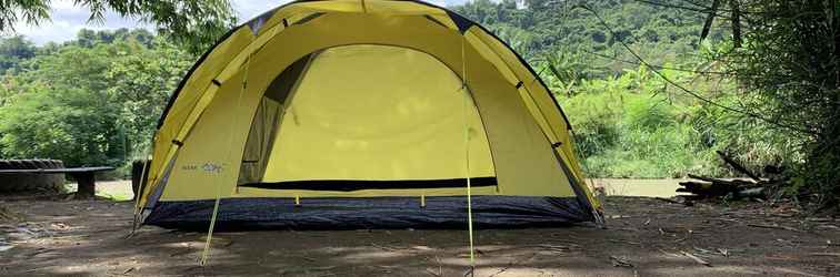 Bangunan Camping Ground Taman Nggirli