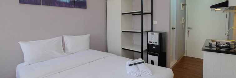 Kamar Tidur Fancy And Nice Studio Apartment At Springlake Summarecon Bekasi