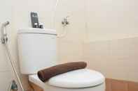 In-room Bathroom Strategic And Nice 2Br At Bassura City Apartment