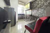 Lobby Comfy 2Br With Sofa Bed At Sudirman Suites Bandung Apartment