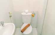 Toilet Kamar 7 Warm And Cozy Studio Apartment (No Kitchen) At Aeropolis Residence