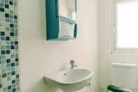 In-room Bathroom Minimalist And Best Price Studio Apartment At Aeropolis Residence