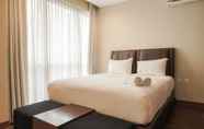 ห้องนอน 4 Nice And Elegant 1Br At Branz Simatupang Apartment