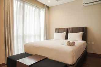 ห้องนอน 4 Nice And Elegant 1Br At Branz Simatupang Apartment