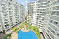 ภายนอกอาคาร Cozy 1Br Hook Apartment With Pool View At Gateway Pasteur