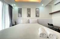 ห้องนอน Gorgeous Studio Room At Grand Asia Afrika Apartment