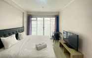 Phòng ngủ 2 Cozy Studio Apartment At Gateway Pasteur Bandung