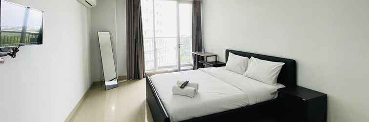 Bilik Tidur Cozy Studio Room At Dago Suites Apartment