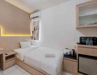 Kamar Tidur 2 Cozy And Minimalist Studio (No Kitchen) At Aeropolis Apartment