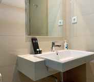 In-room Bathroom 4 Cozy And High Floor 1Br At Sedayu City Suites Kelapa Gading Apartment