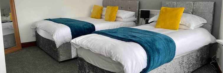 Bilik Tidur Cosy 2 Bed Flat 1 in Swansea - Home Away From Home