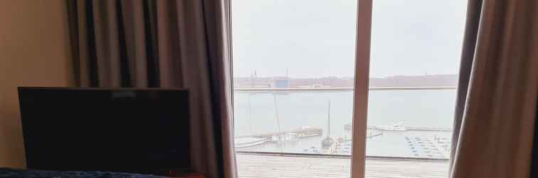 Kamar Tidur Penthouse Diamond View at Yacht Harbour