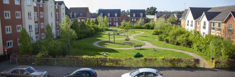 ภายนอกอาคาร Superb Apartment in Stratford Upon Avon With Free Parking & Wi-fi