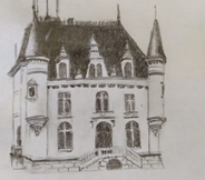 ห้องนอน 4 Château de Chazelpaud