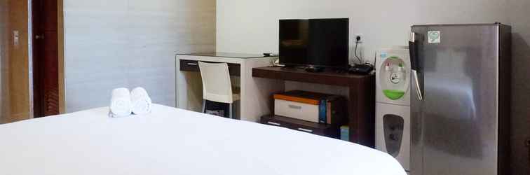 Bedroom Best Deal Studio Apartment At High Point Serviced
