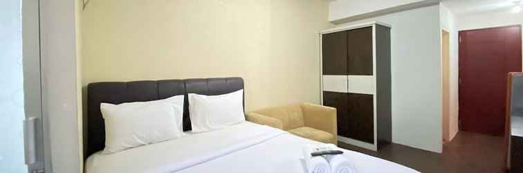 Kamar Tidur Cozy Studio At Emerald Towers Apartment