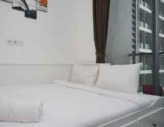 ห้องนอน 2 Lavish And Comfortable Studio At Sky House Bsd Apartment