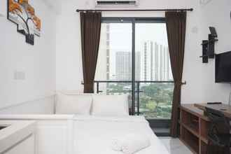 ห้องนอน 4 Lavish And Comfortable Studio At Sky House Bsd Apartment