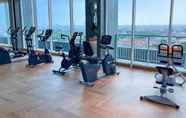 Fitness Center 2 Modern Minimalist Studio Apartment At East Coast Mansion