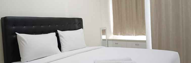 Bedroom Homey And Tidy Studio Apartment At Vida View Makassar