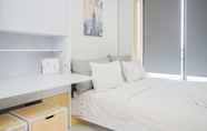 Bedroom 3 Great Location Studio Sky House Apartment Near Bsd