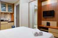 ห้องนอน Stylish Studio Apartment At Taman Melati Surabaya