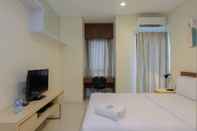 ห้องนอน Nice And Comfy Studio Tamansari Semanggi Apartment