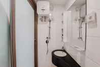 In-room Bathroom Nice And Minimalist Studio At Sky House Bsd Apartment