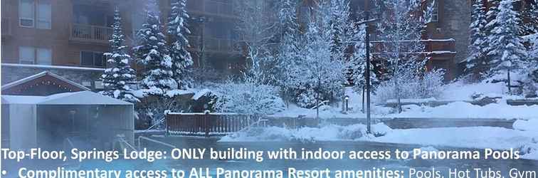 Lobby PENTHOUSE in the HEART of Panorama Village | TRUE Ski In/Out | Pools & Hot Tubs