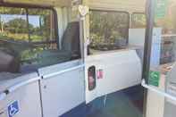 Accommodation Services Double Decker Bus on an Alpaca Farm Sleeps 8