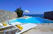 Swimming Pool 6 Thalassa Villas Villa Thalassa 3bedrooms Private Heated Pool Seafront View