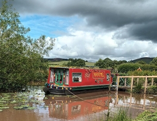 ภายนอกอาคาร 2 Pretty & Cosy Boat in Stunning Valley View, Wales