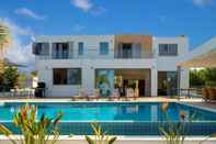 Kolam Renang Eastmed Villas Paphos Limni Beach Villa Beachfront Four Bedroom Luxury Villa