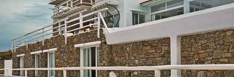 Bên ngoài Zinas Mykonos Villas Aegean Blue Villa