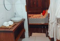 客房浴室 6 Ponta Poranga Jungle Lodge