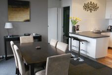 침실 Riverside Apartments Melbourne