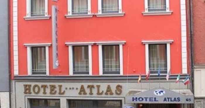 Bên ngoài Hotel ATLAS München