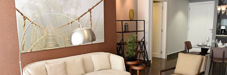 大堂 Apto. 43K Vista parcial al mar