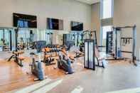 Fitness Center Exclusive Sea View Apartment on the Arabian Gulf