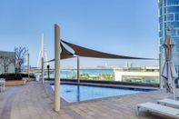 Swimming Pool Exclusive Sea View Apartment on the Arabian Gulf