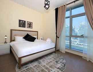 ห้องนอน 2 Luxury 1 Bedroom in Hamilton Residency