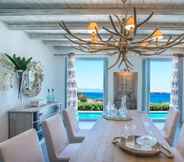 Kamar Tidur 6 Aelia Paros Villas Luxury Villa With Sea View and Swimming Pool Up to 8 Persons