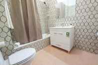 Toilet Kamar T1 Torre20 14D Vista MAR Fant Stica 80M Praia 4 P