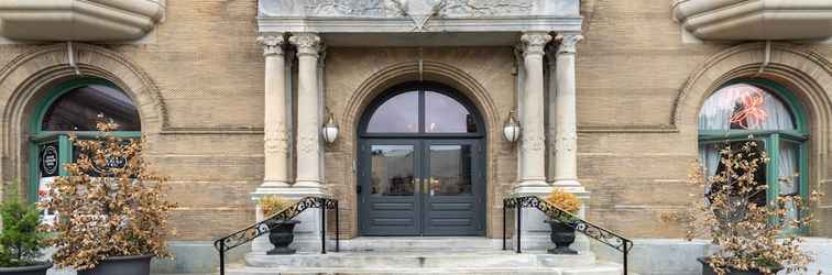 Exterior Mint House at The Divine Lorraine Hotel