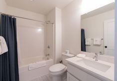 客房浴室 2 Hideaway in Seaside