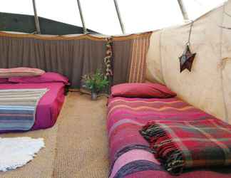 Bedroom 2 Eco Project Tipi at Permaculture Land