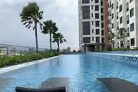 Swimming Pool Comfort And Elegant 2Br At Permata Hijau Suites Apartment